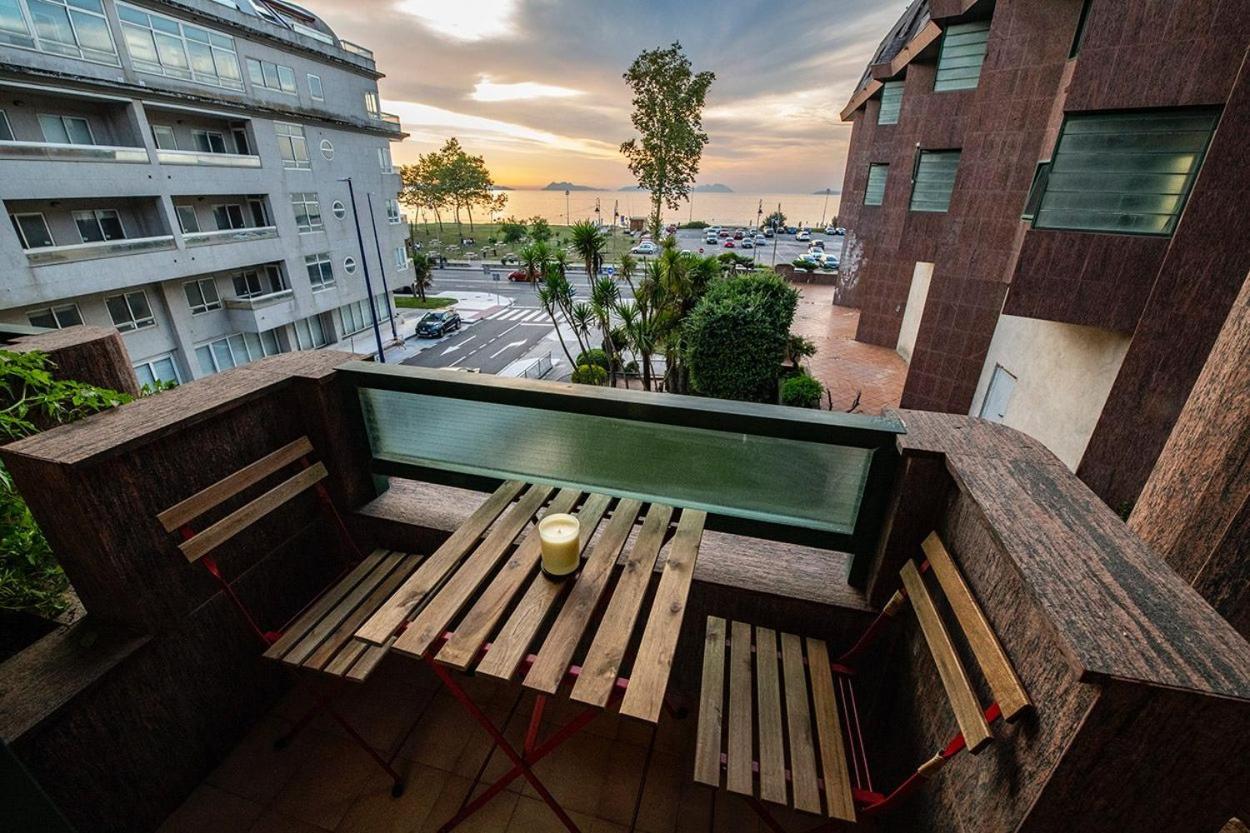 Apartamento Playa De Samil Виго Экстерьер фото